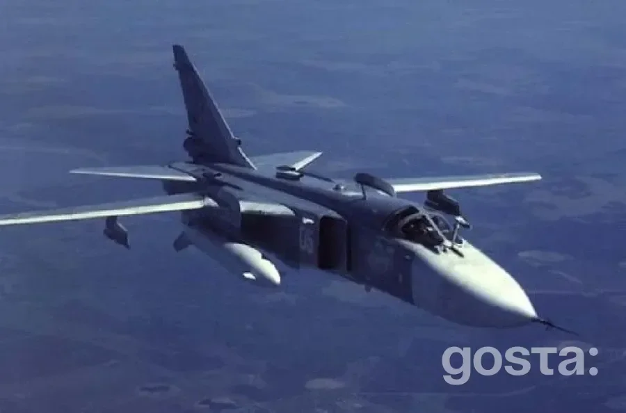 Польські військові перехопили російський Су-24 над Балтійським морем