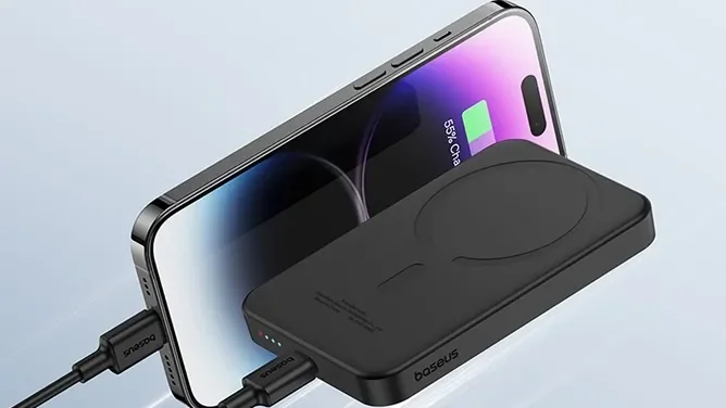 BASEUS Magnetic Mini 20W 5000 — компактна MagSafe-модель у рейтингу повербанків 2025