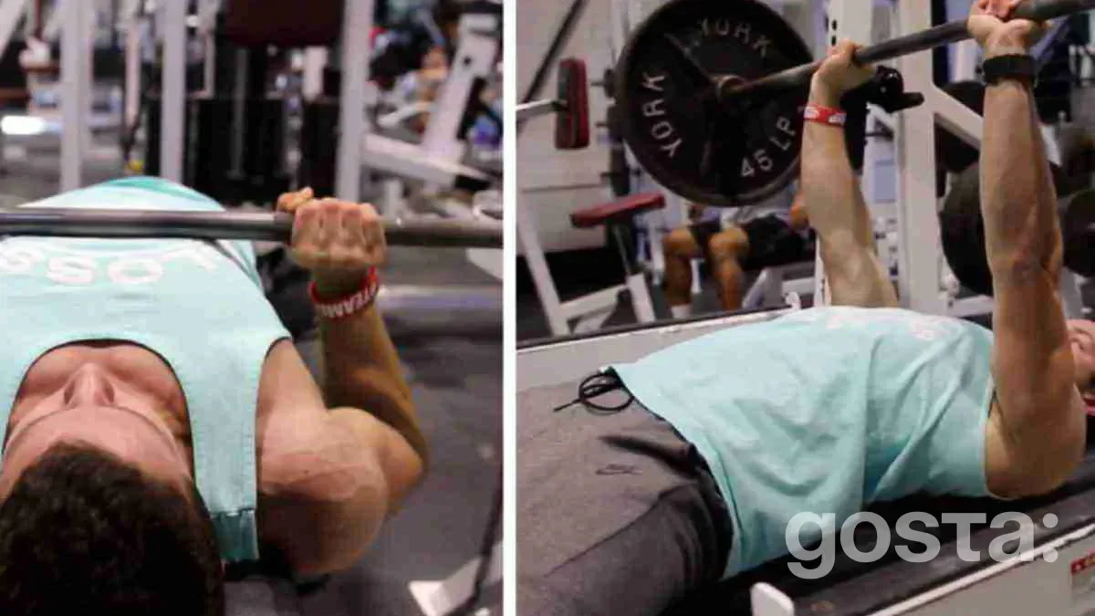 Bench press: technique