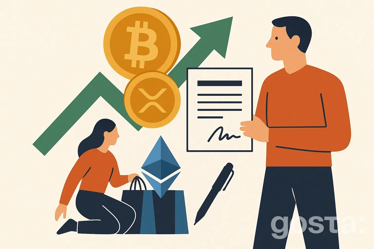 Криптовалютний дайджест: Біткоїн оновлює рекорди, інвестиції в Ethereum та новий закон у США