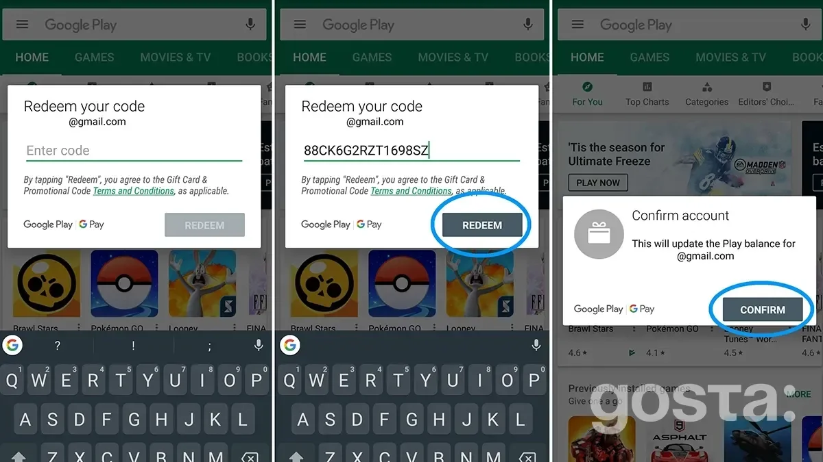 Як активувати картку Google Play - інструкція