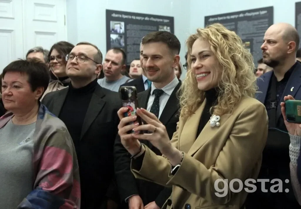 Відвідувачі виставки «У світлі Караваджо» в Національному заповіднику «Софія Київська».