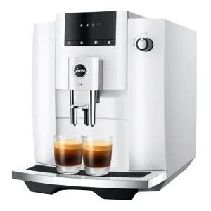 Рейтинг кавомашин: Jura E4 Piano White для поціновувачів чорної кави