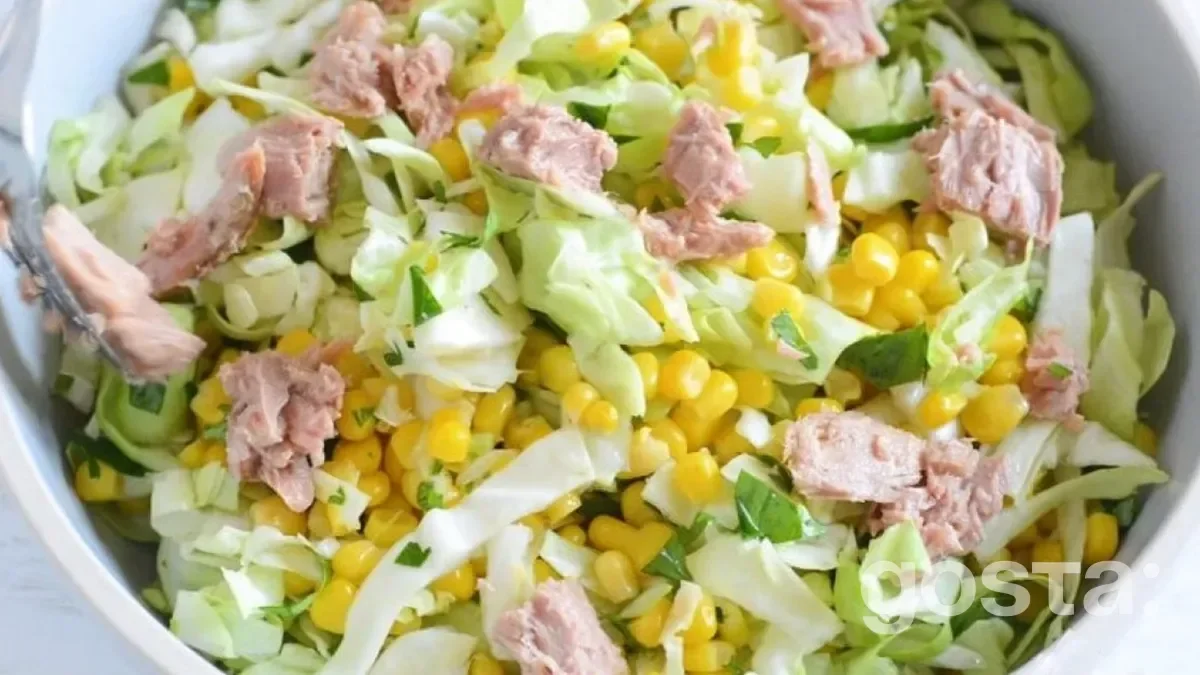 Protein-Packed Napa Cabbage Salad With Tuna