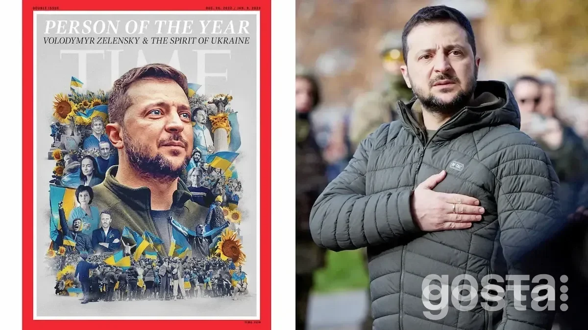 Володимир Зеленський та «Дух України» з'явилися на обкладинці Time