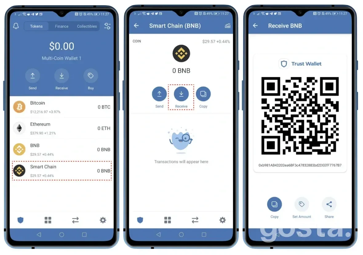 Trust Wallet crypto wallet