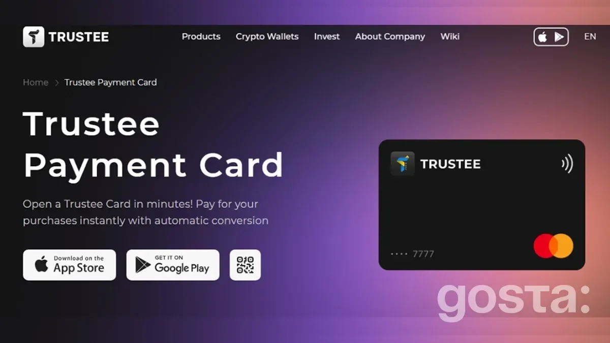 Trustee Card