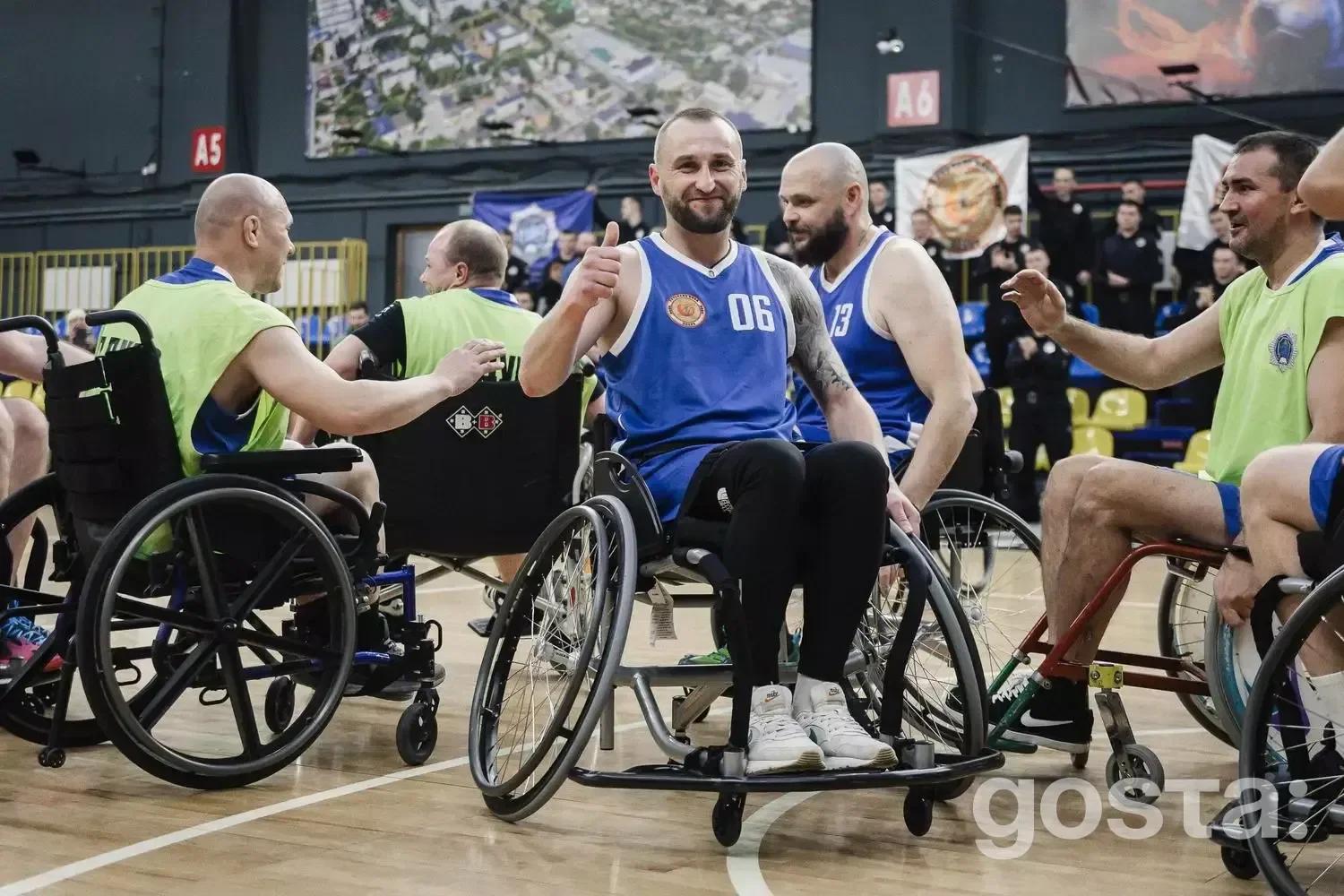 Презентація команди адаптивного баскетболу «Veterans’ Bask» для ветеранів МВС у Дніпрі. Спорт як шлях до реабілітації.
