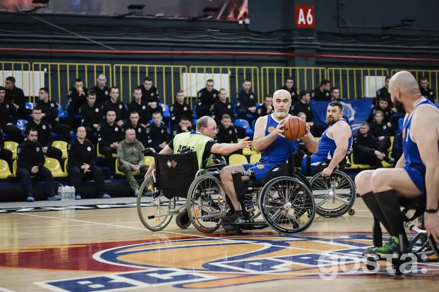 Veterans’ Bask team presentation: adaptive basketball champions showcasing resilience and unity in sports and life.