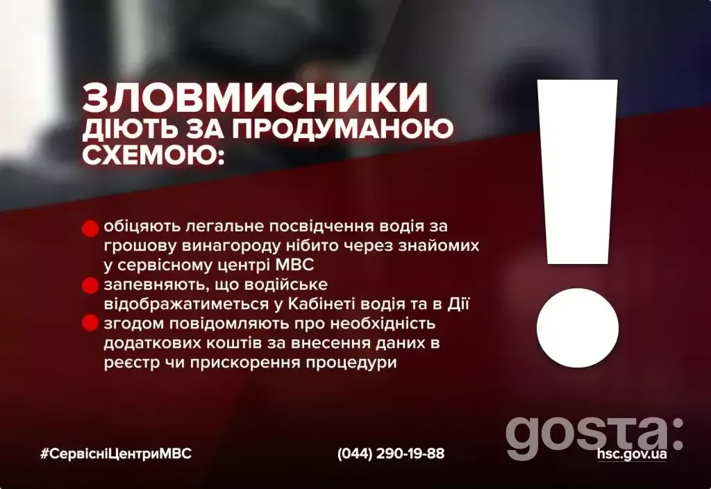 Warning against online fraud for first-time driver's licences; MVS centres stress no postal delivery of legal documents.