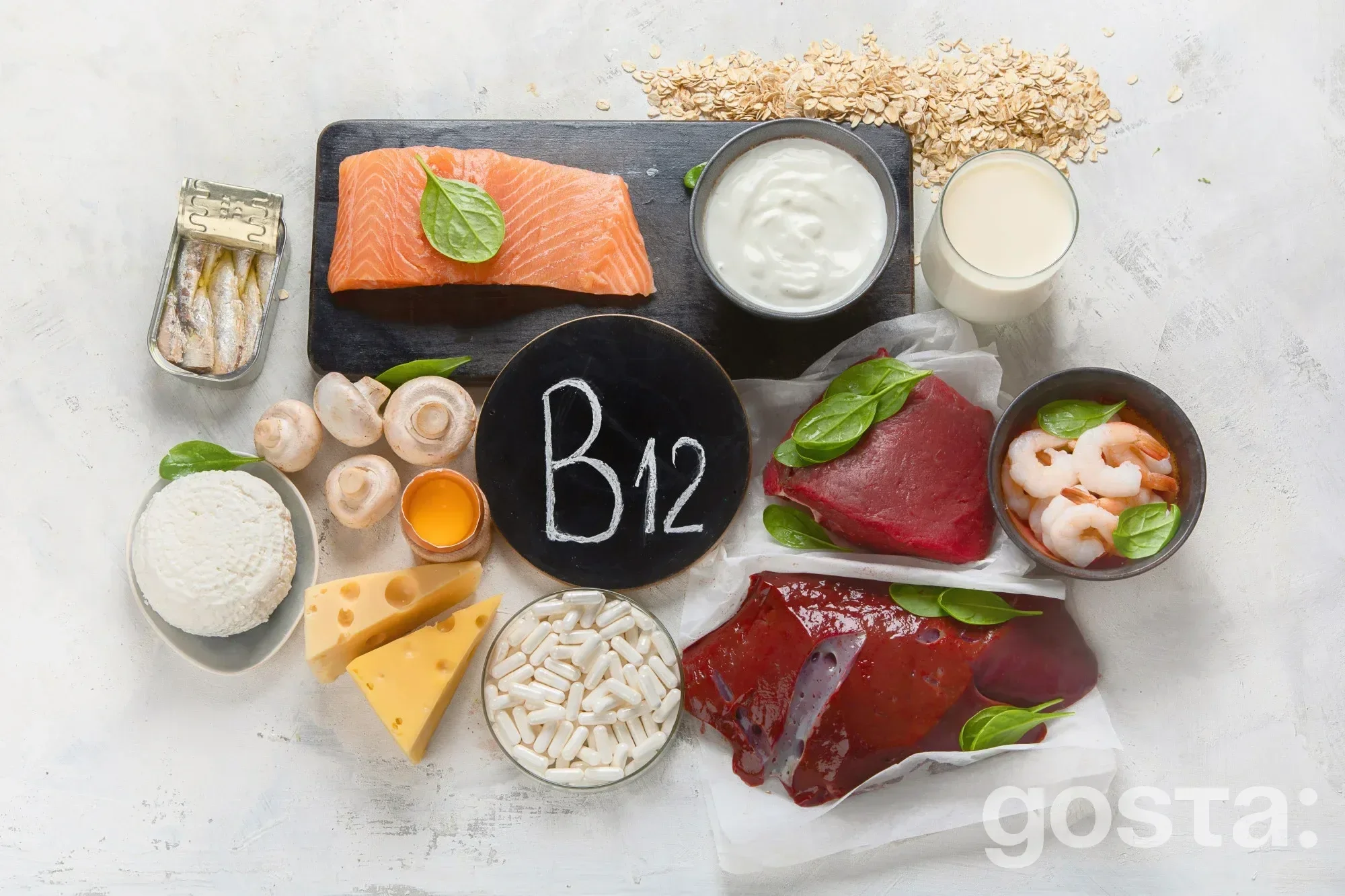 Вітамін B12 в яких продуктах