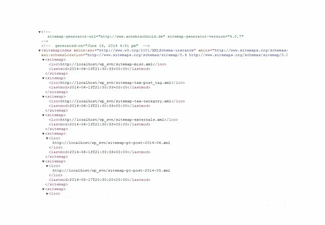 XML Sitemap Generator – плагін wordpress для генерації карти сайту